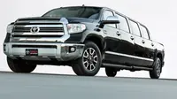 Toyota menghadirkan limosin 8 pintu yang dinamakan Tundrasine di ajang SEMA 2015, di Las Vegas, Amerika Serikat (AS). 