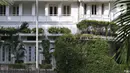 Suasana Rumah Dinas Gubernur DKI Jakarta di kawasan Taman Suropati, Jakarta, Senin (7/10/2019). Nominal usulan anggaran tersebut sudah tercatat dalam draf pembahasan Kebijakan Umum Anggaran-Prioritas Plafon Anggaran Sementara (KUA-PPAS) 2020. (Liputan6.com/Herman Zakharia)