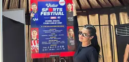 Maria Theodore di Vidio Sport Festival 2026. (Afradhiya NR / LIputan6.com)