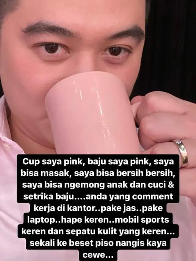 Tangkapan layar Instagram Stories akun chef Arnold Poernomo. (Foto: Dok. Twitter @areajulid)