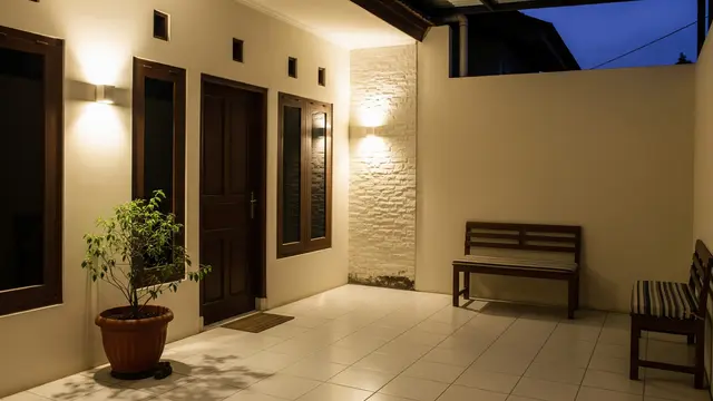 Desain Teras Rumah Subsidi