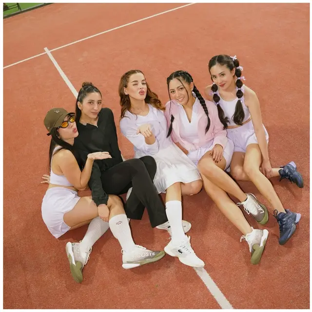 6 Potret Tasya Farasya Main Padel Bareng Rachel Vennya, Tampil Stylish dan Kompak