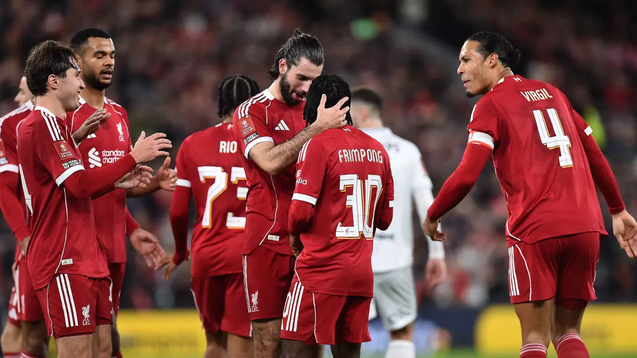 Taklukkan Barnsley 4-1, Liverpool ke Putaran Empat Piala FA Inggris