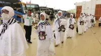 Jemaah Indonesia tetap mendapatkan bimbingan haji meski sudah lewati puncak haji. (Dream/Kementerian Agama)