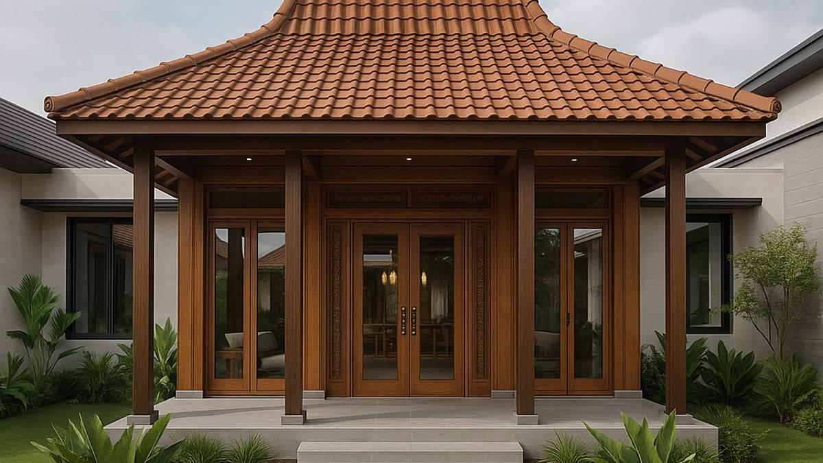 10 Bentuk Rumah Joglo untuk Inspirasi Hunian di 2025, Padukan Gaya Modern dan Klasik