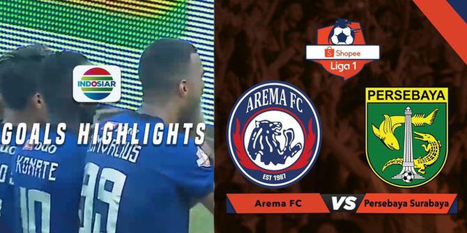 VIDEO: 4 Gol Arema FC saat Kalahkan Persebaya di Liga 1 2019