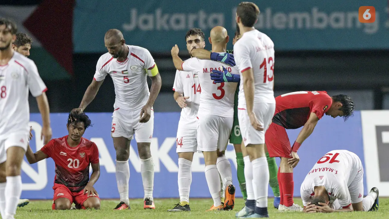 Sepak Bola : Indonesia Vs Palestina
