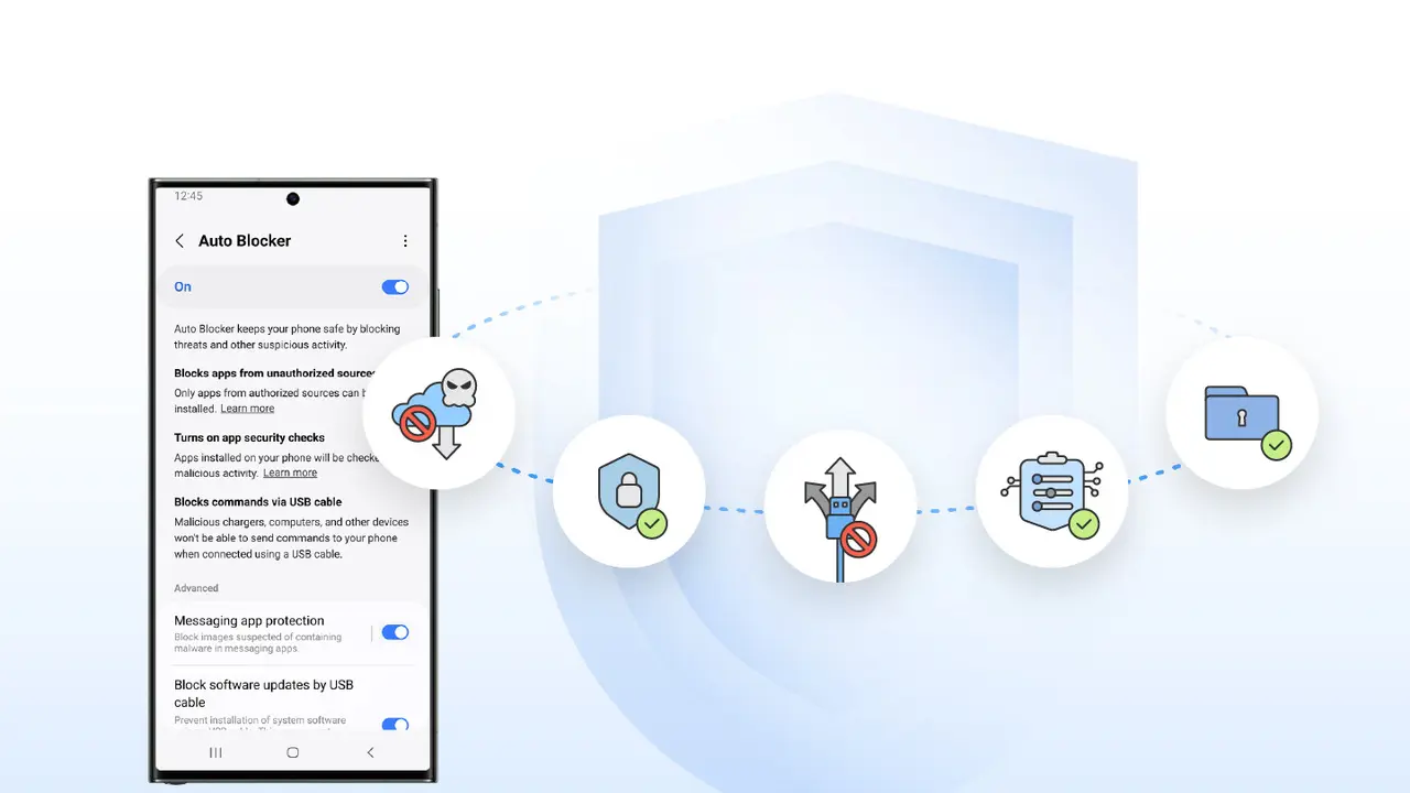Samsung luncurkan Auto Blocker buat perangkat yang mendapatkan One UI 6 (Samsung)