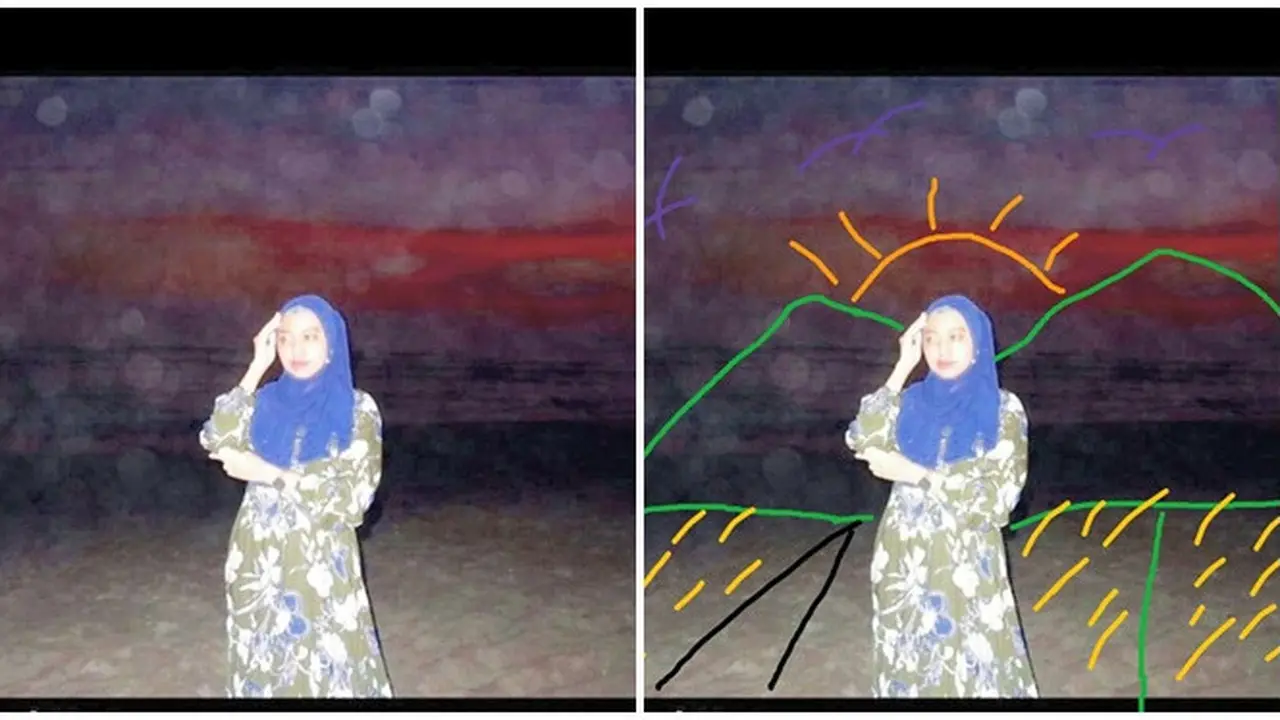Editan Foto Penampakan di Parangtritis Malah Bikin Senyum-Senyum