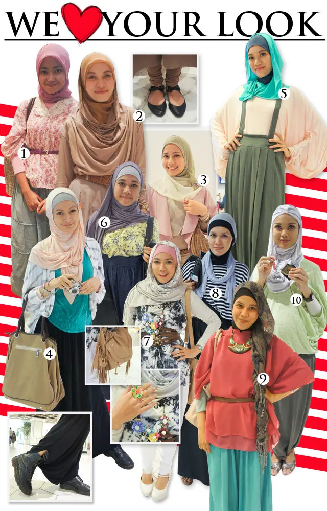 hijab scarf, fashion, we love your look