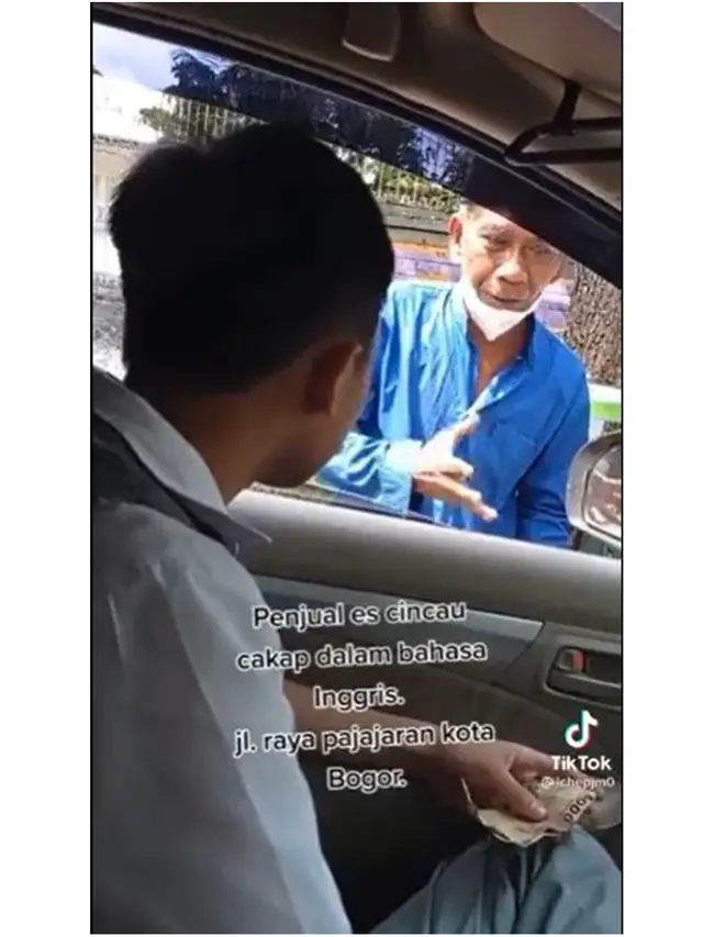 Viral Penjual Es Cincau Jago Bahasa Inggris, Punya Mimpi Jualan di Eropa