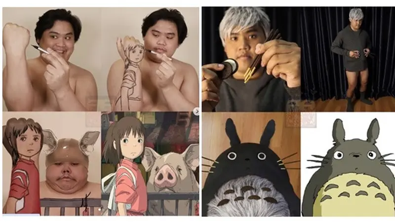 6 Cosplay Low Budget Jadi Karakter Animasi Studio Ghibli Ini Kelewat Unik