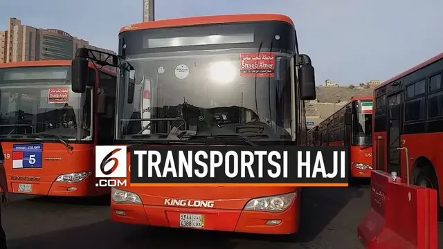 VIDEO: Bus Salawat Mengantar Jemaah Haji ke Masjidil Haram