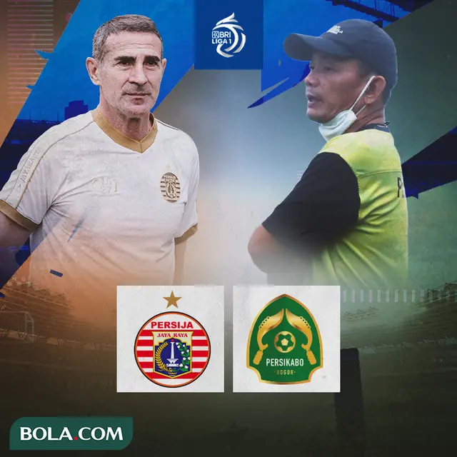 BRI Liga 1 - Duel Pelatih - Persija Jakarta Vs Persikabo 1973