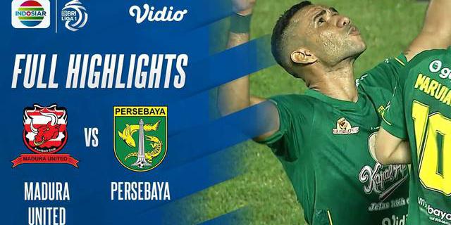 VIDEO: Highlights BRI Liga 1, Persebaya Surabaya Kalahkan Madura United 1-0