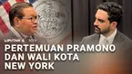 Membereskan PR di kota besar seperti Jakarta, tak bisa dilakukan semudah membalikkan telapak tangan. Gubernur Jakarta Pramono Anung, membahasnya dengan Wali Kota New York, Zohran Mamdani, di Kota New York, Amerika Serikat.