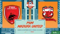 Shopee Liga 1 - PSM Makassar Vs Madura United (Bola.com/Adreanus Titus)