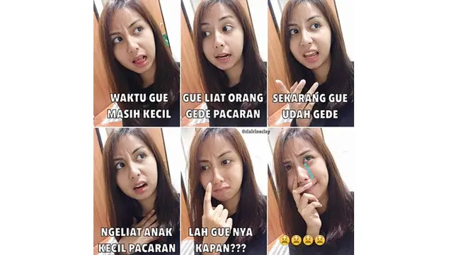 7 Meme Lawas Clairine Clay Ini Kocaknya Kebangetan