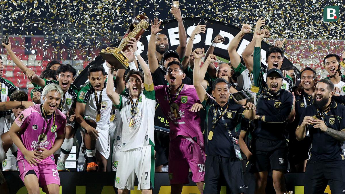 Foto: Dari Kotak Band hingga Pesta Juara Persebaya, Deretan Momen Terbaik di Penutupan Piala Presiden 2026