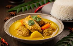 Kari Kuah Kuning. (Image by AI)