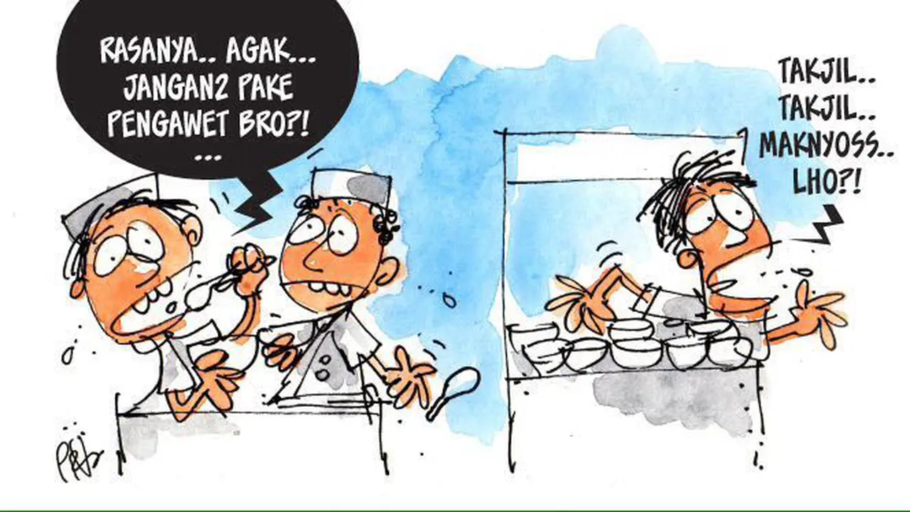 kartun takjil abal-abal