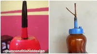 Potret Pengganti Tutup Botol Ini Nyeleneh. (Sumber: Instagram/unconditionaldesign)