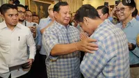 Momen Prabowo Sebutkan Lowongan Jodoh untuk Para Ajudannya (Dewi Divianta/Liputan6.com)
