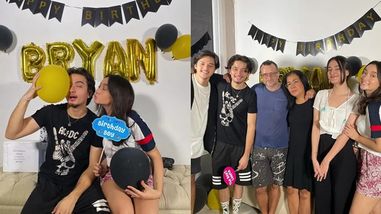 6 Momen Ulang Tahun Bryan Domani ke-21 Tahun, Kehadiran Mawar Eva Curi Perhatian
