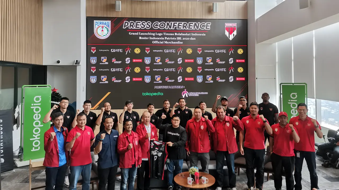 Timnas Basket Indonesia Luncurkan Logo Baru