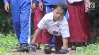 Bertemu Jokowi, Abdul Bocah Penyandang Disabilitas Ungkap Cita-Cita