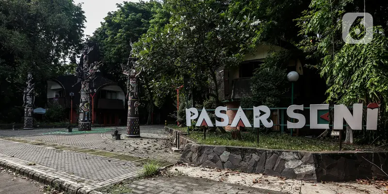 Pandemi, Begini Sepinya Pasar Seni Ancol