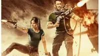 Salah satu poster film Tiger Zinda Hai yang dibintangi Salman Khan dan Katrina Kaif. (Twitter Salman Khan)