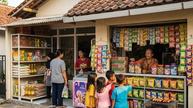 Warung Sembako dan Jajanan Anak