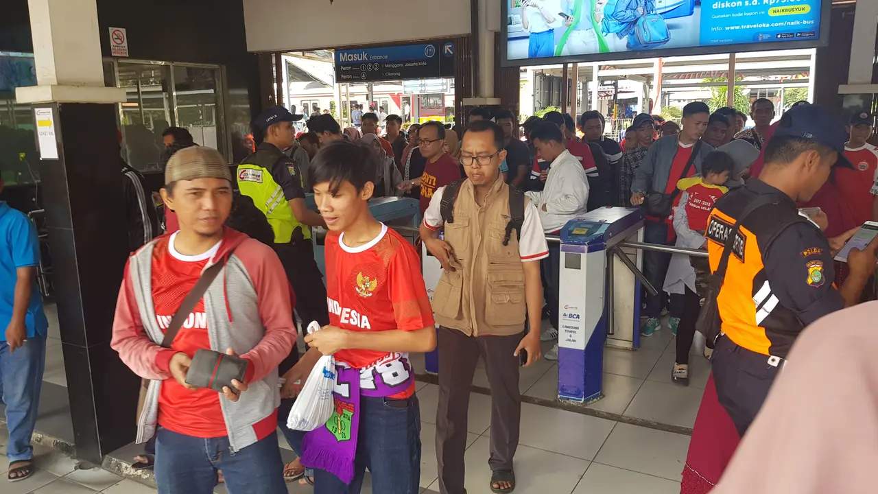 Suporter Timnas Indonesia U-23