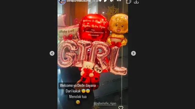 Bella Shofie Lahiran Anak Kedua, Mengaku Lebih Mellow Dibanding yang Pertama. (instagram.com/bellashofie_rigan)