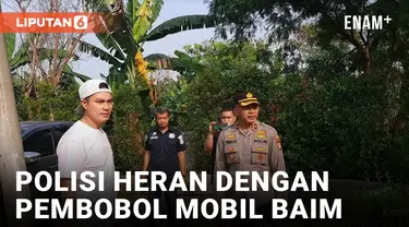 Mobil Baim Wong Dibobol, Polisi Heran Pencuri Cuma Ambil Kotak P3K