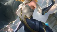 Satu di antara Hero di Mobile Legends yang menonjol, Edith. (FOTO / Ist MPL ID)