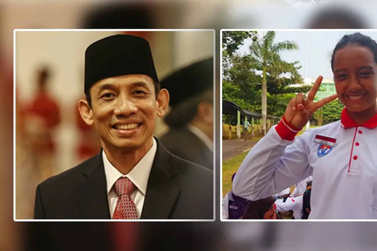 Arcandra Tahar dan Gloria 