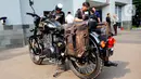 Motor ini disita penyidik KPK dan menjadi salah satu barang bukti kasus dugaan korupsi dana iklan di Bank Pembangunan Daerah Jawa Barat dan Banten atau Bank BJB. (Liputan6.com/Herman Zakharia)