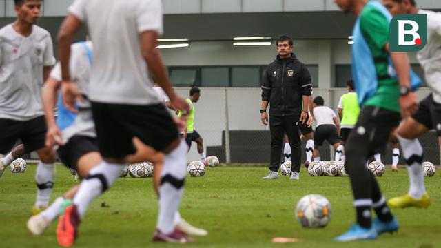 Latihan Timnas Indonesia U-22 untuk SEA Games 2023