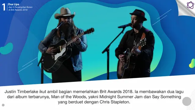 [Bintang] Dua Lipa dan 5 Penampilan Keren di Brit Awards 2018