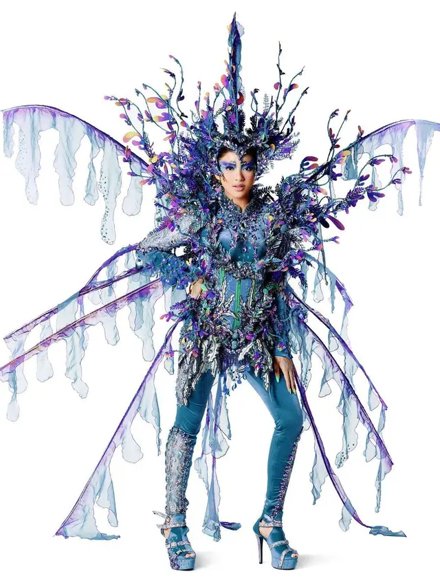 6 Gaya Pemotretan Selebriti untuk Jember Fashion Carnaval 2021, Bikin Pangling