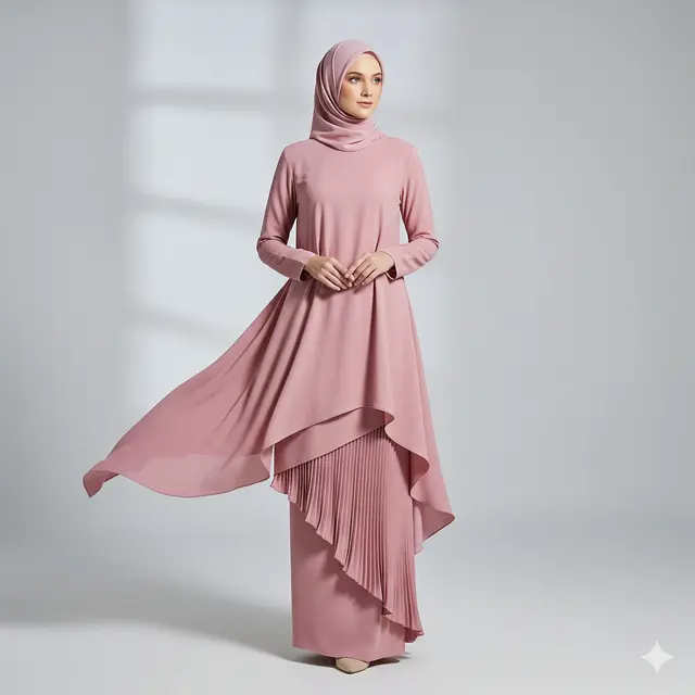 Model Baju Kurung Modern untuk Pesta