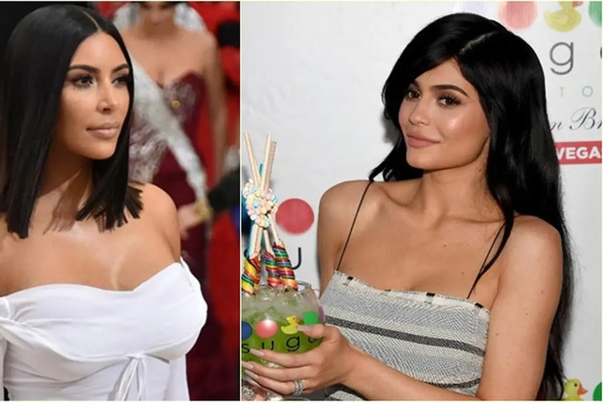 [Bintang] Kim Kardashian dan Kylie Jenner