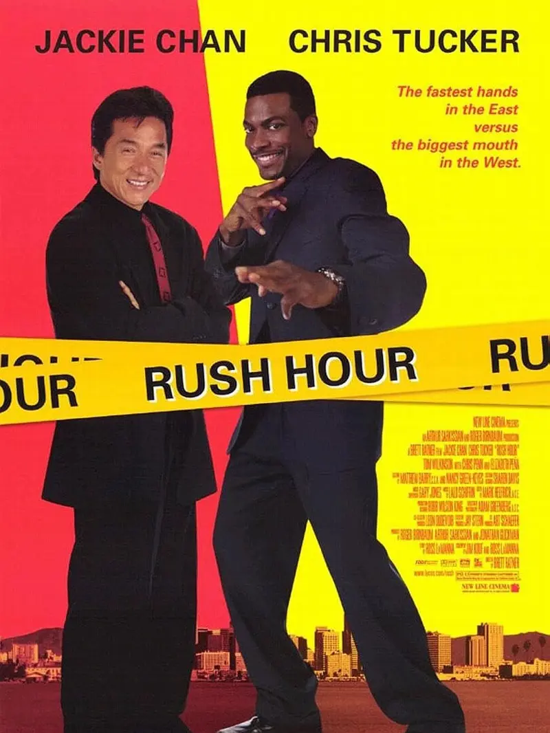 Poster film Rush Hour. (Foto: Dok. New Line Cinema/ IMDb)