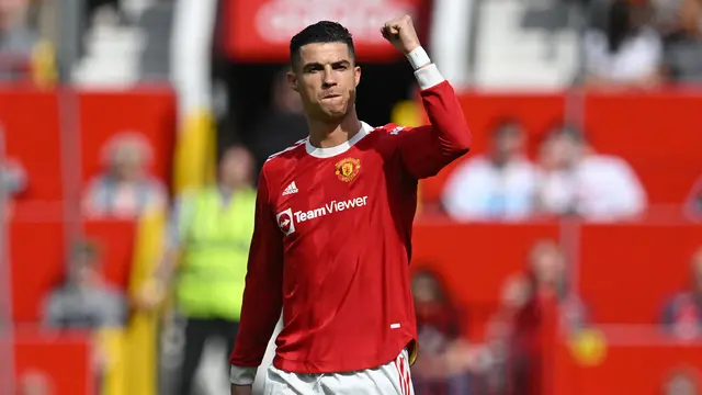 Cristiano Ronaldo - Manchester United - Liga Inggris - 16 April 2022-2