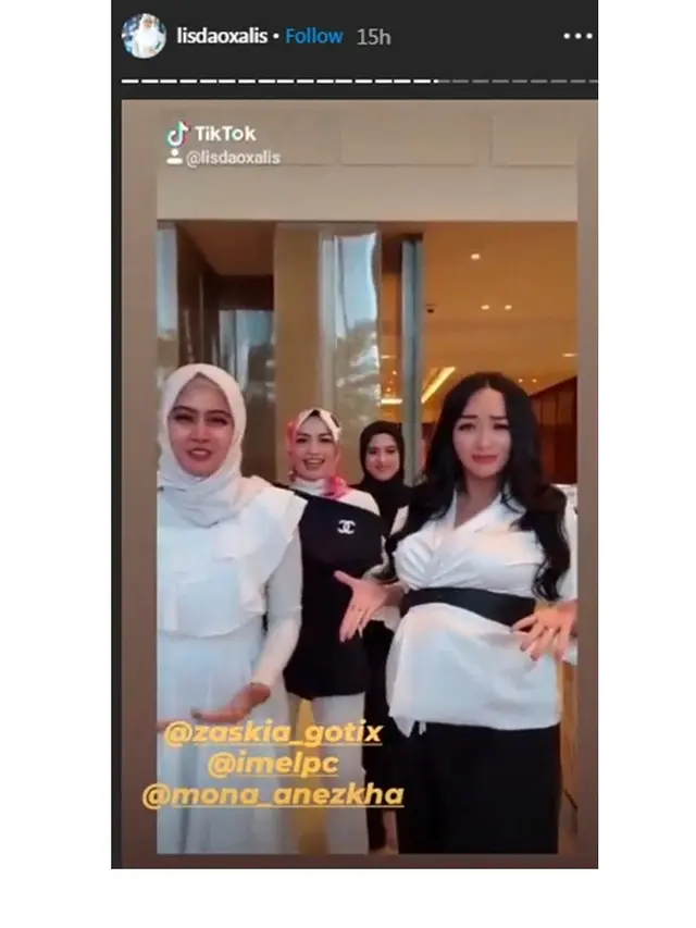 7 Potret Akrab Zaskia Gotik dan Imel PC di Ultah Anak, Curi Perhatian