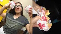 Kelewat Kreatif, Lihat Cara Wanita Ini Selundupkan Burger ke dalam Bioskop