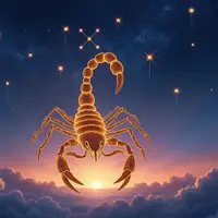 logo ramalan zodiak scorpio (sumber: AI generated)