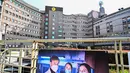 Mantan perdana menteri berusia 86 tahun yang telah menjabat tiga kali itu dirawat di rumah sakit San Raffaele di Milan, klinik di mana ia secara rutin menerima perawatan, kata juru bicara Paolo Emilio Russo. (GABRIEL BOUYS / AFP)